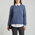 Sweater with a Modern Cut for Stylish Outfits