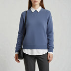 Sweater with a Modern Cut for Stylish Outfits