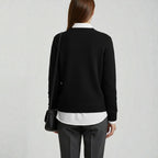 Sweater with a Modern Cut for Stylish Outfits