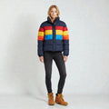 Winter Jacket with Sporty Retro Look