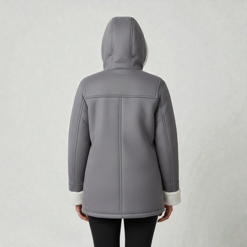 Winter Coat with Warm Lining and Hood
