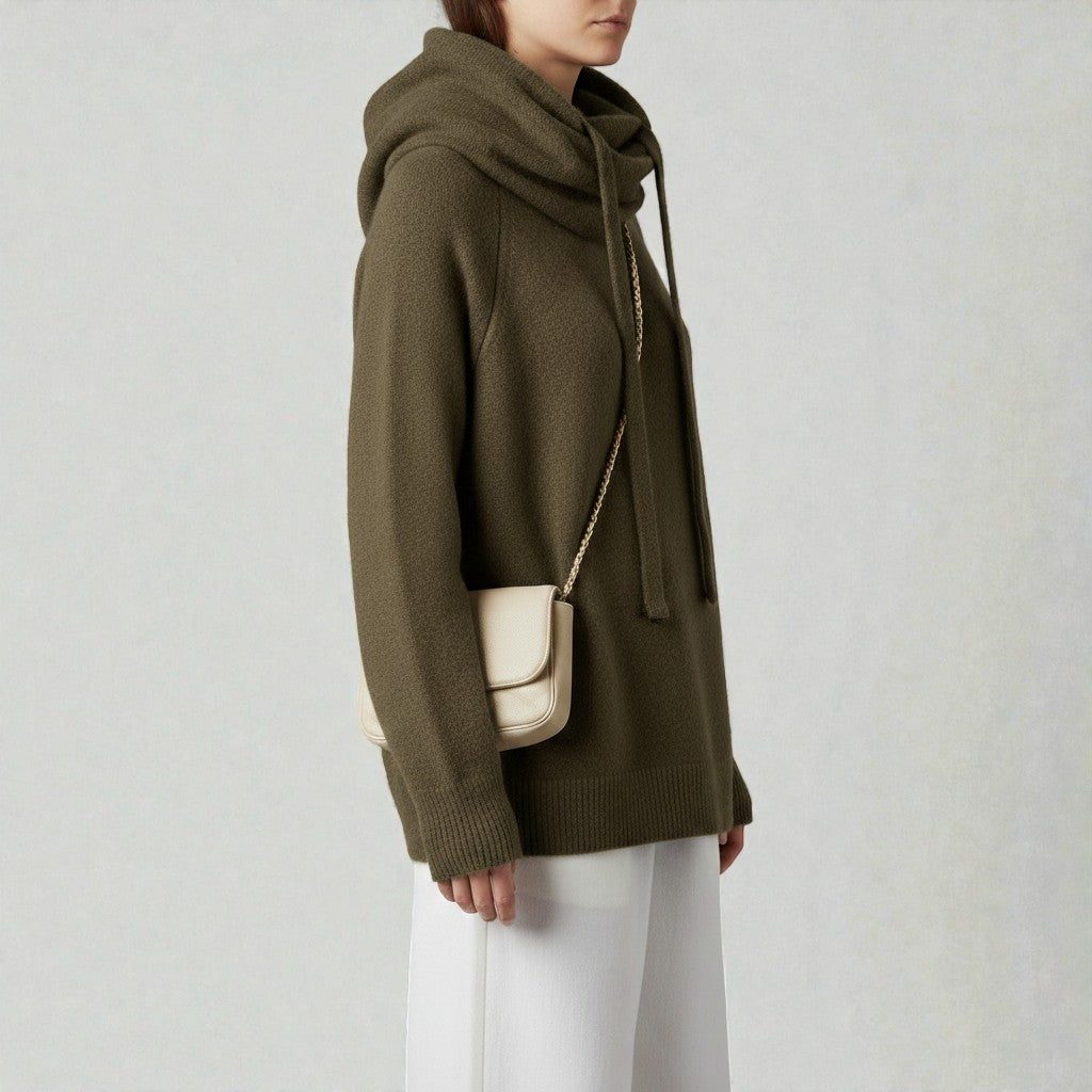 Turtleneck Sweater with Modern Oversized Look