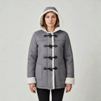 Winter Coat with Warm Lining and Hood