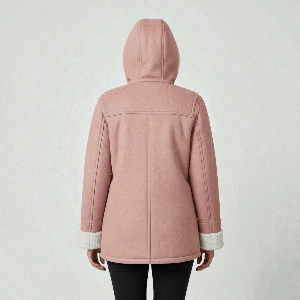 Winter Coat with Warm Lining and Hood