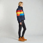 Winter Jacket with Sporty Retro Look