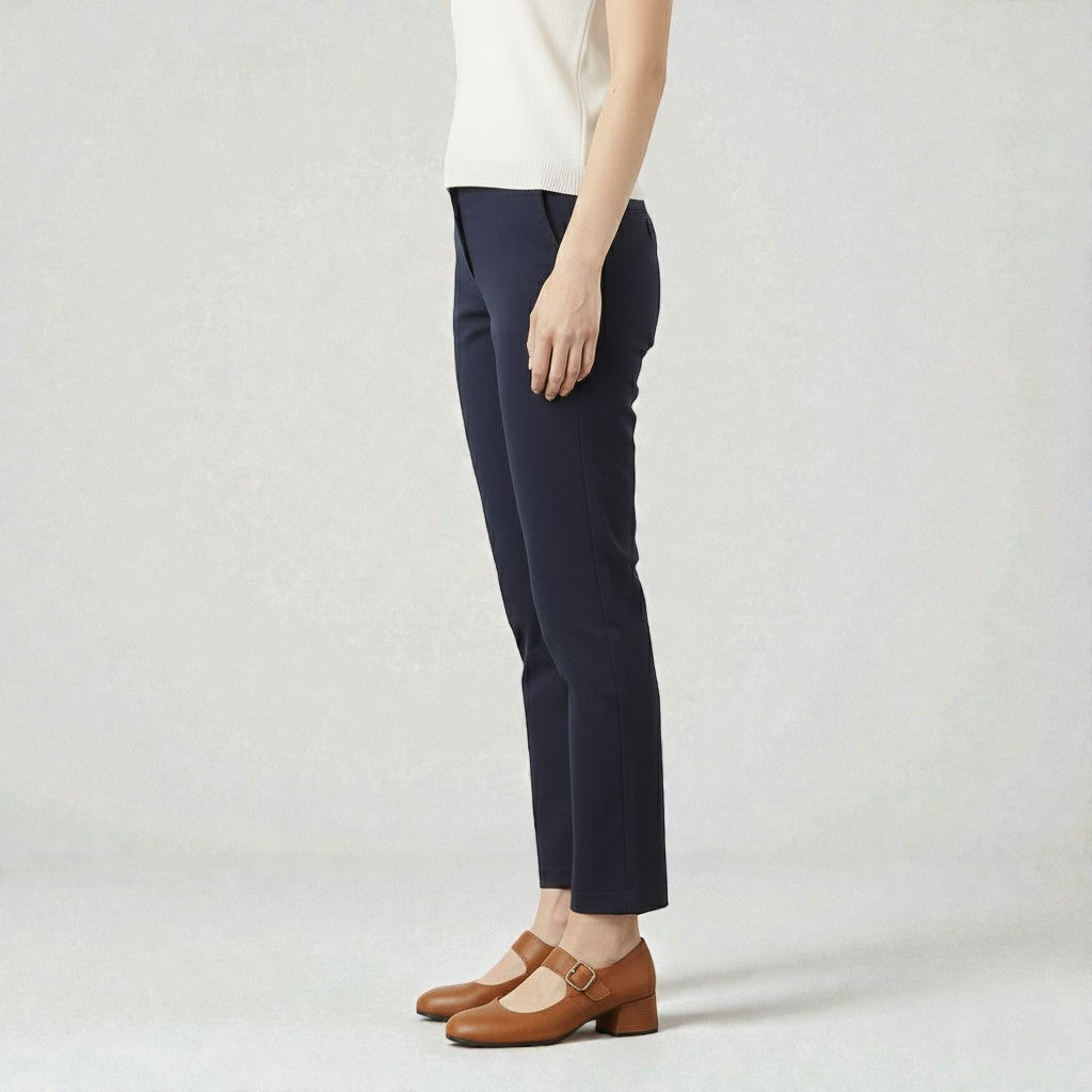 Shoes with Strap and Heel