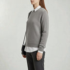 Sweater with a Modern Cut for Stylish Outfits