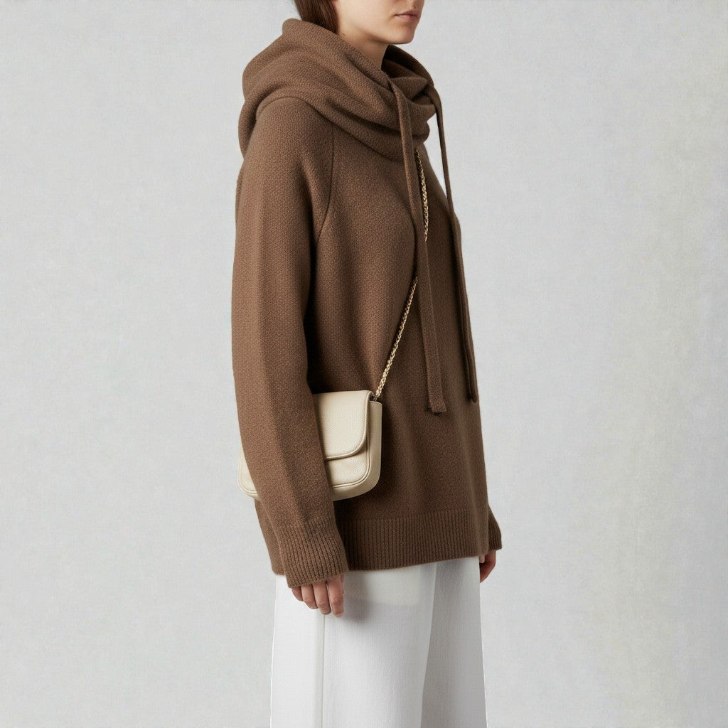 Turtleneck Sweater with Modern Oversized Look