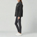 Transitional Jacket with Cozy Teddy Texture