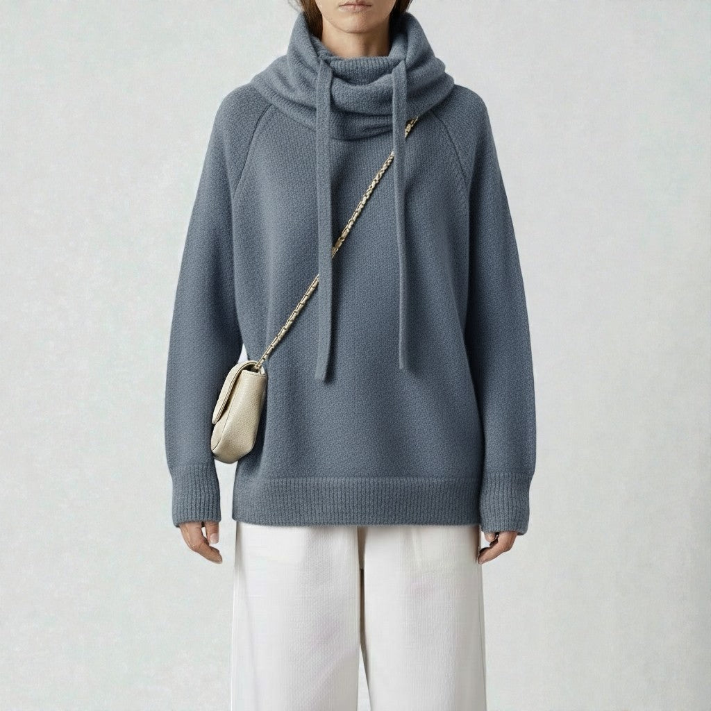 Turtleneck Sweater with Modern Oversized Look