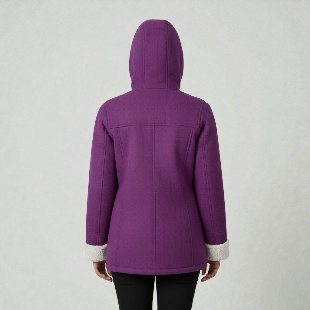 Winter Coat with Warm Lining and Hood