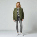 Quilted Jacket with Modern Comfort Fit