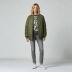 Quilted Jacket with Modern Comfort Fit
