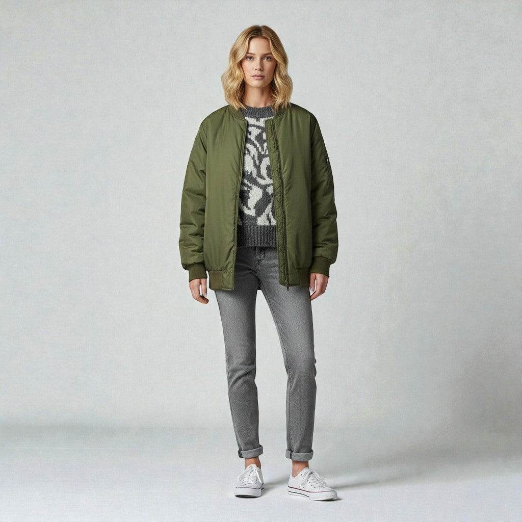 Quilted Jacket with Modern Comfort Fit