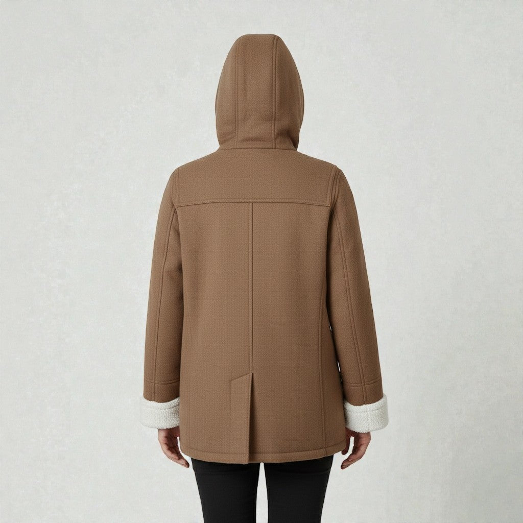 Winter Coat with Warm Lining and Hood