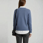 Sweater with a Modern Cut for Stylish Outfits