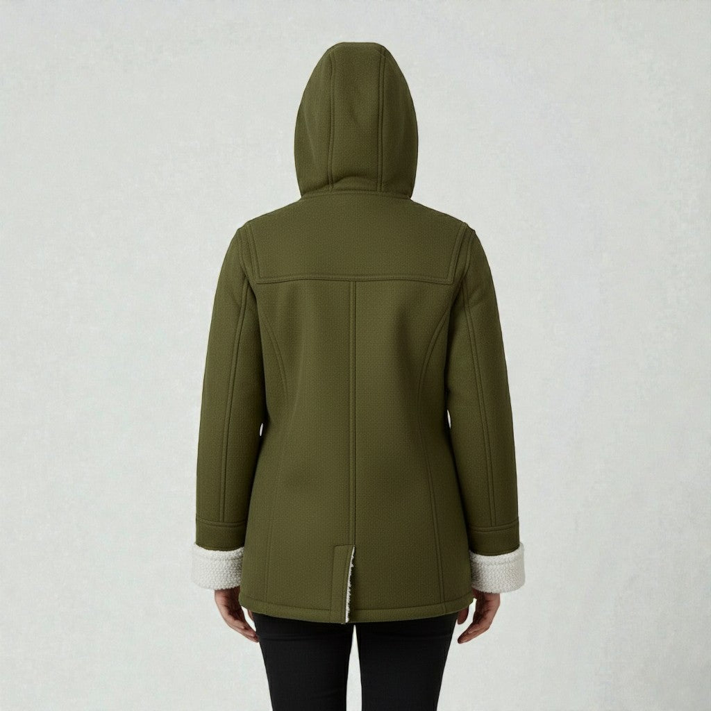 Winter Coat with Warm Lining and Hood