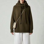 Turtleneck Sweater with Modern Oversized Look