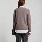 Sweater with a Modern Cut for Stylish Outfits