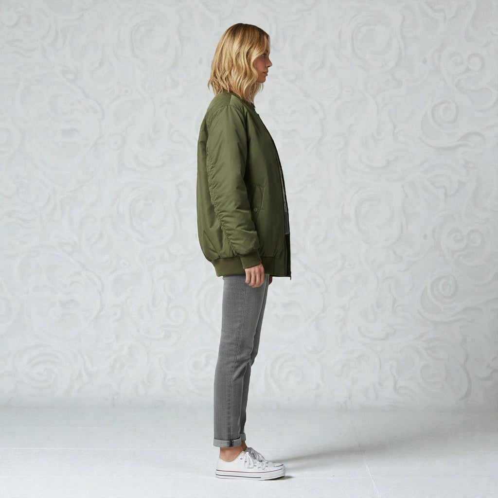 Quilted Jacket with Modern Comfort Fit