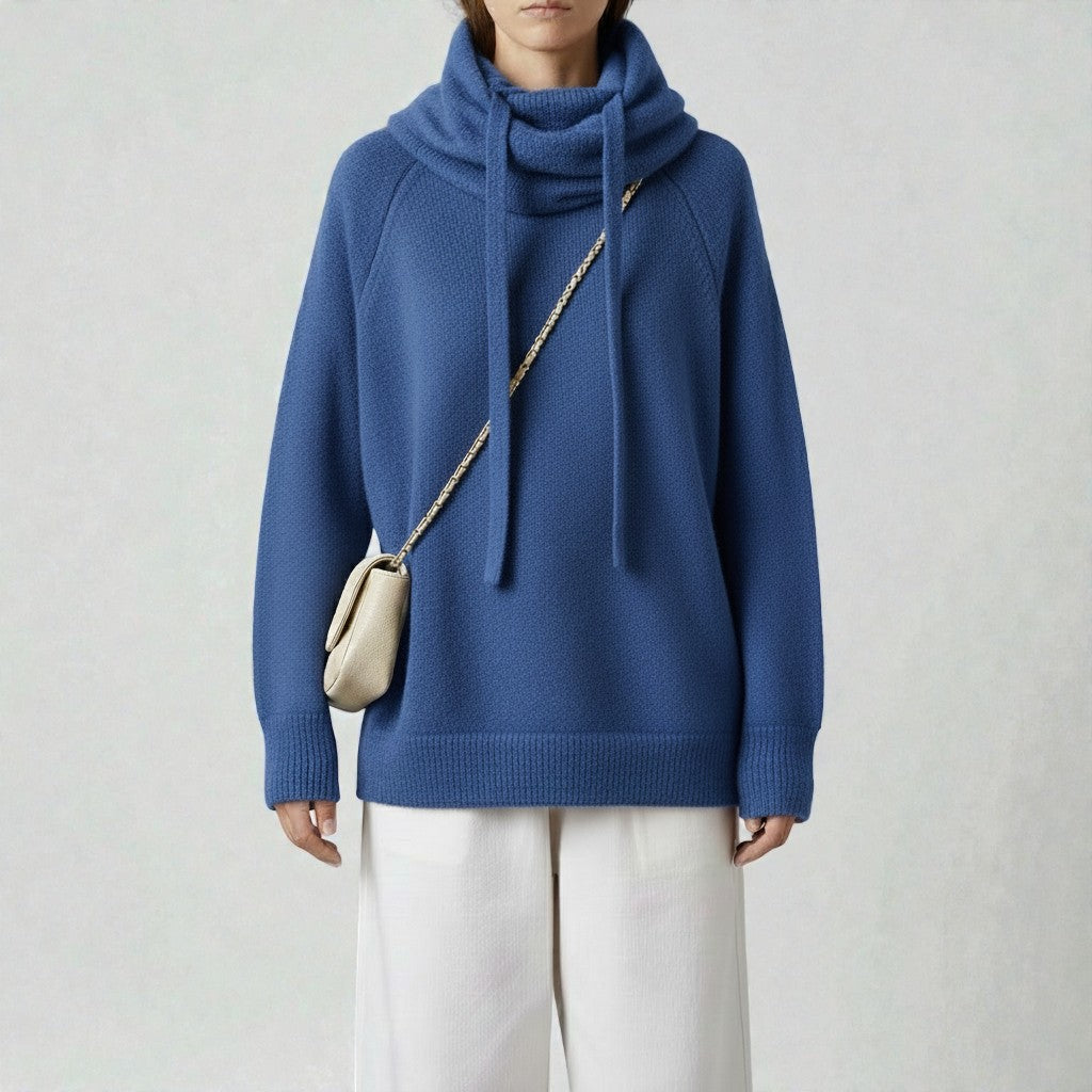 Turtleneck Sweater with Modern Oversized Look